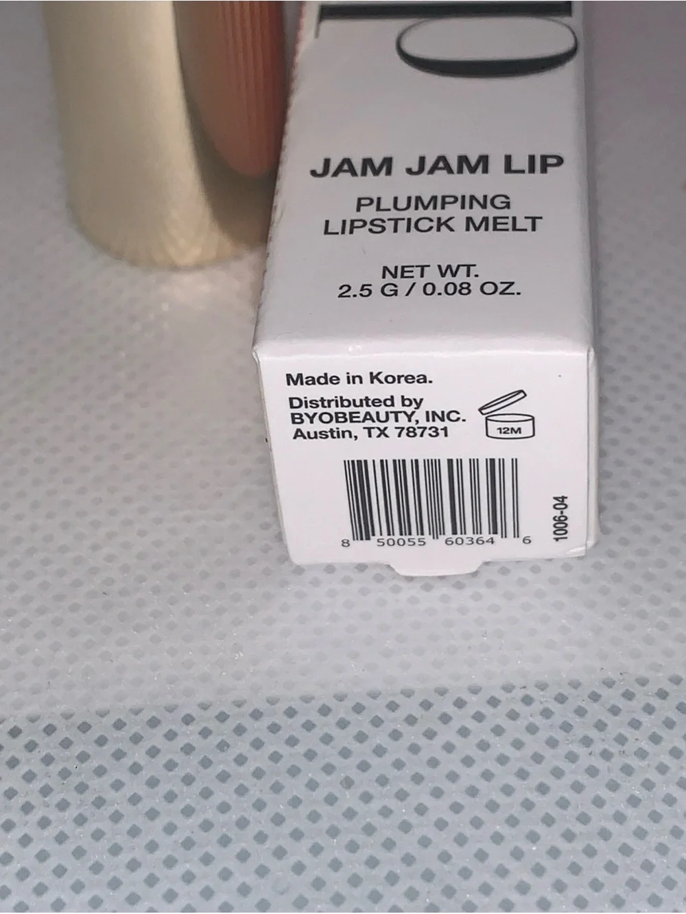 Dibs Jam Jam Lip Plumping Lipstick Melt – Raspberry Marmalade NIB .08 Oz